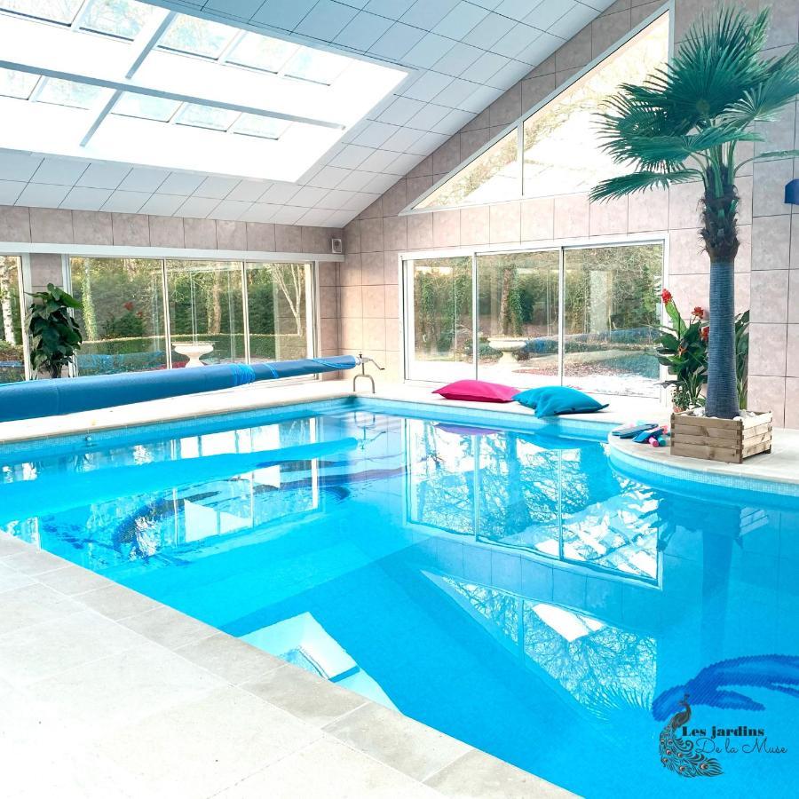 Les Jardins De La Muse, Piscine Couverte, Spa Et Fitness Basse-Goulaine Exterior foto